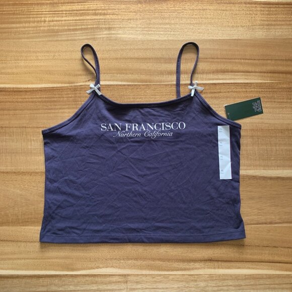 Wild Fable Junior Teens Set Of 2 Spaghetti Strap Summer Camisole Crop Tops XL - Picture 3 of 11